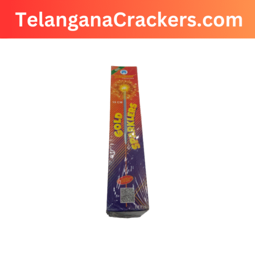 15Cm gold sparklers (10 pcs)