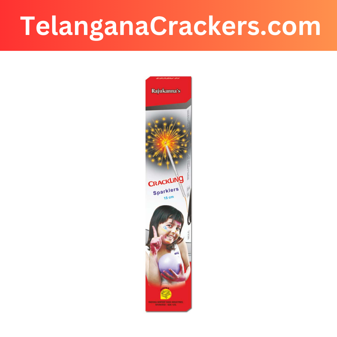 15cm Crackling Sparklers B (10Pcs)
