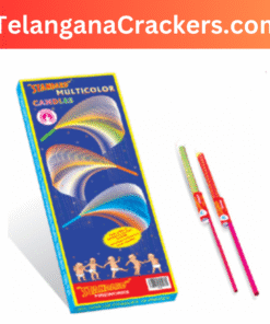 multi colour candles (10 pcs)