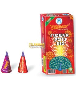 Flower Pots Big Gold